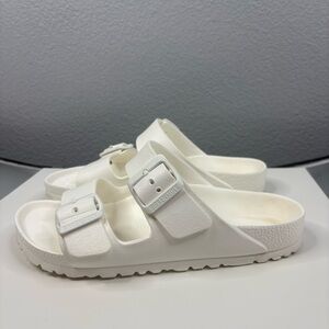 Birkenstock Arizona Essentials White Sandal Women’s 6